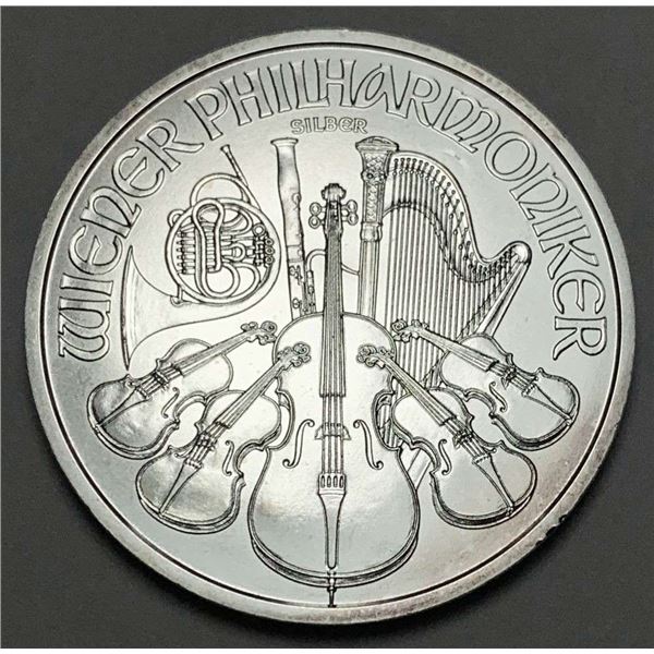 2015 Austrian Philharmonic 1 ozt Silver