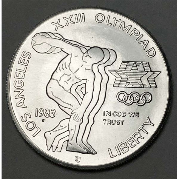1983-S U.S. Olympic Commemorative Silver Dollar