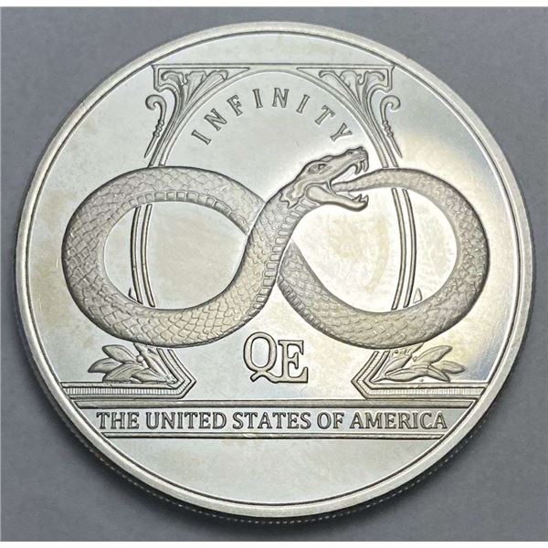 2023 The Awakening "Infinity QE The United States Of America" 1 ozt .9999 Silver