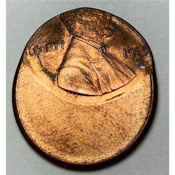 Mint Error 1989-D Lincoln Cent