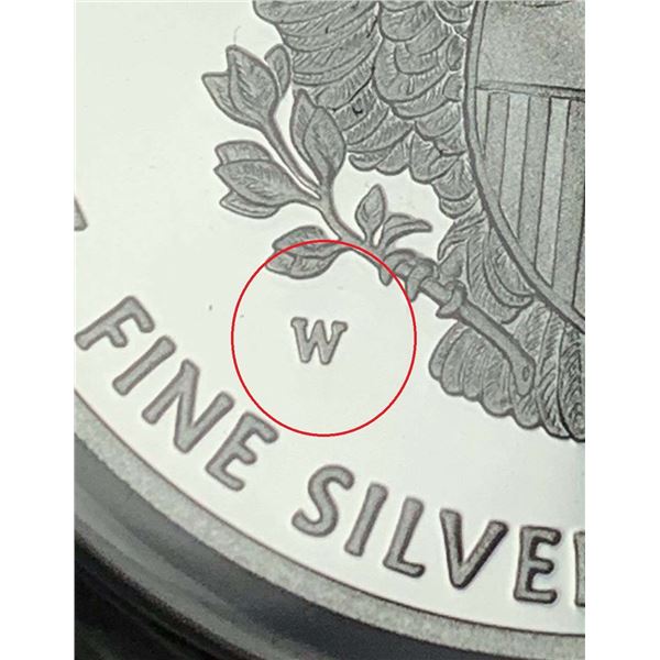 2017-W (2020 WP Mint Hoard) American Silver Eagle PCGS PR70 DCAM