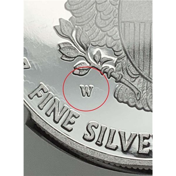 2011-W American Silver Eagle NGC PF69 Ultra Cameo 25th Anniversary