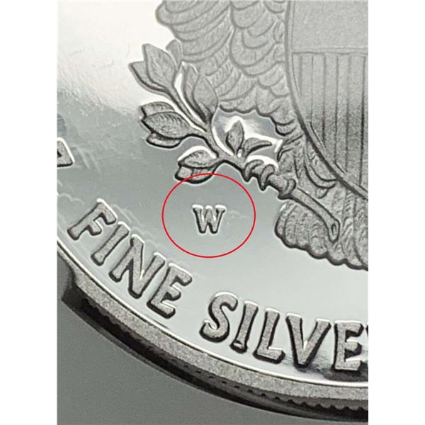 2017-W (2020 WP Mint Hoard) American Silver Eagle PCGS PR70 DCAM