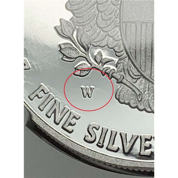 2017-W (2020 WP Mint Hoard) American Silver Eagle PCGS PR70 DCAM