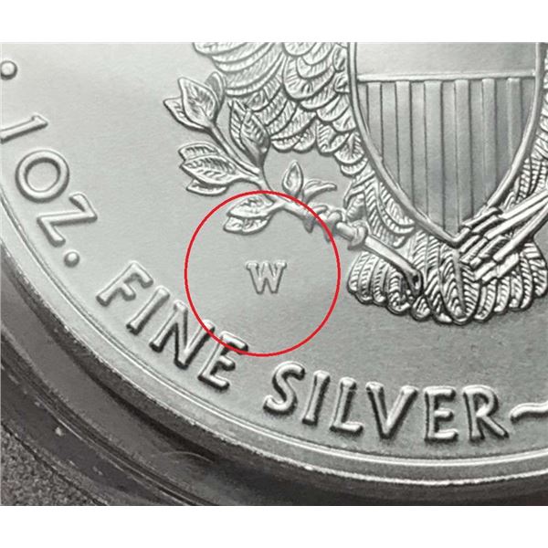 2020-W Burnished American Silver Eagle PCGS SP70 Signed By Jim Peed