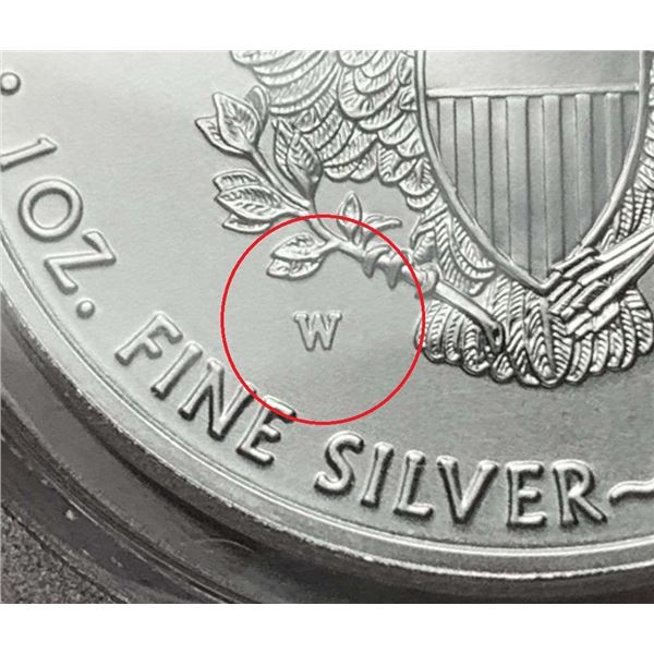 2020-W Burnished American Silver Eagle PCGS SP70 Signed By Jim Peed