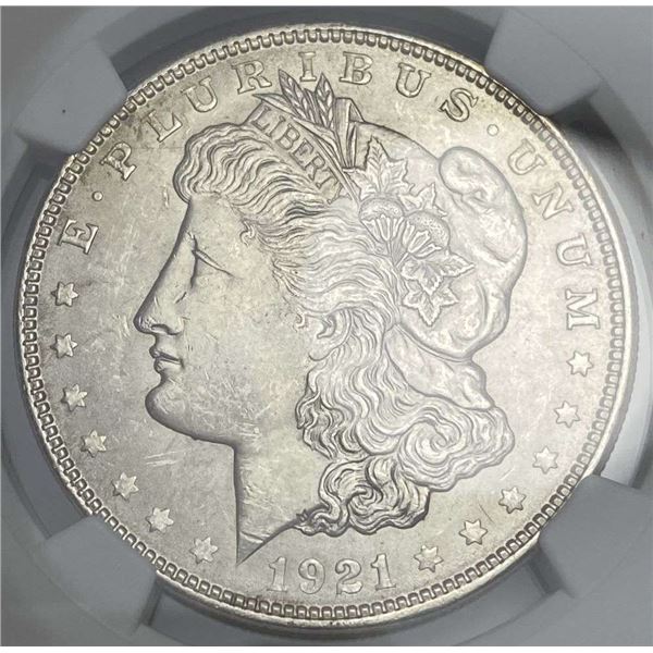 1921 Morgan Silver Dollar NGC MS64