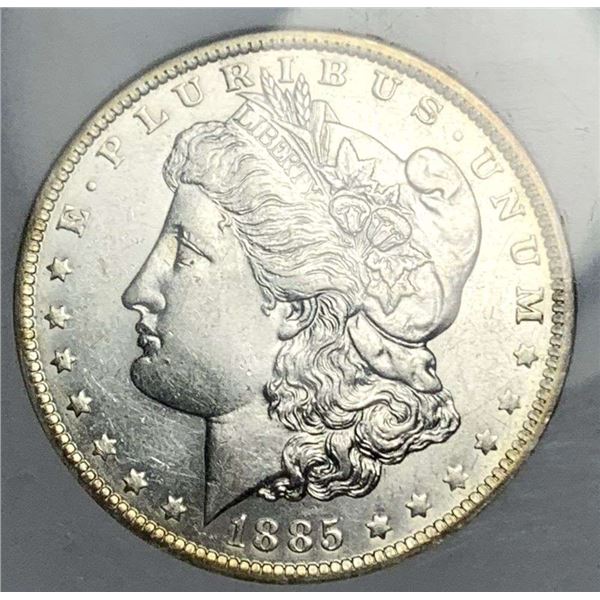 1885-O Morgan Silver Dollar MS65