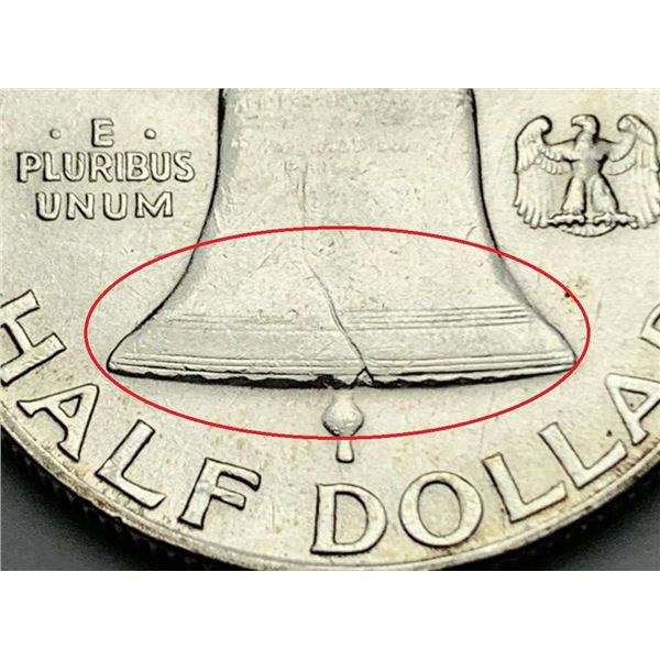 1949-D Franklin Silver Half Dollar MS63 FBL