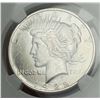 Image 1 : 1922 Peace Silver Dollar NGC MS65