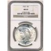 Image 3 : 1922 Peace Silver Dollar NGC MS65