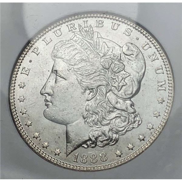 1888 Morgan Silver Dollar NGC MS64