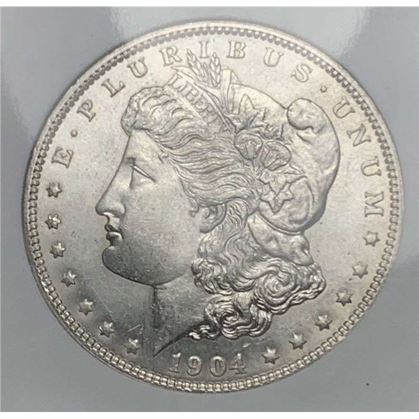 1904-O Morgan Silver Dollar NGC MS65