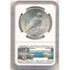 Image 4 : 1925 Peace Silver Dollar NGC MS65