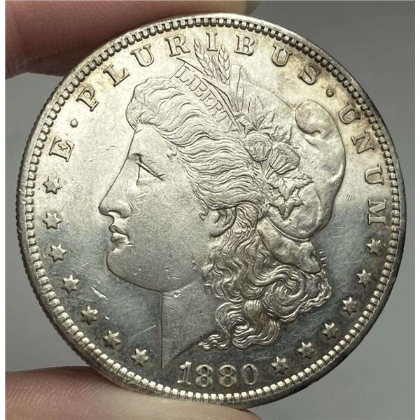 1880-S Morgan Silver Dollar MS63 PL