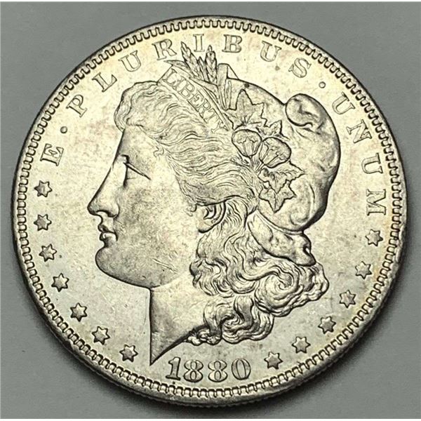 1880-O Morgan Silver Dollar MS62
