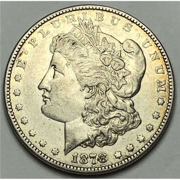 1878 7TF Morgan Silver Dollar XF