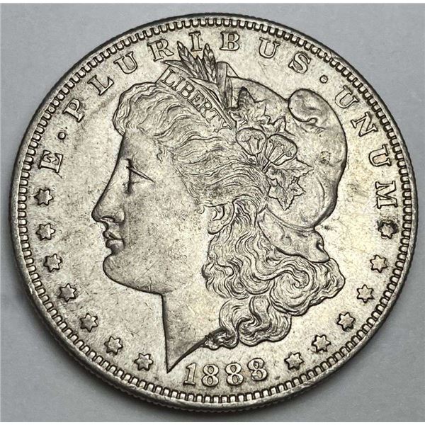 1888-S Morgan Silver Dollar Almost Mint