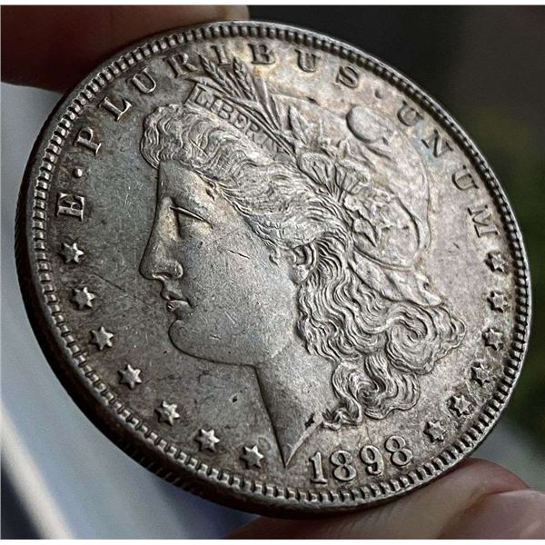 1898 Morgan Silver Dollar MS64 PL