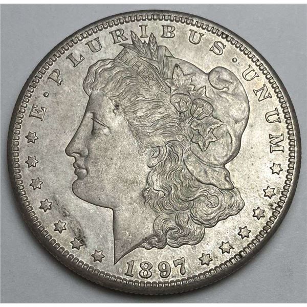 1897-S Morgan Silver Dollar MS64