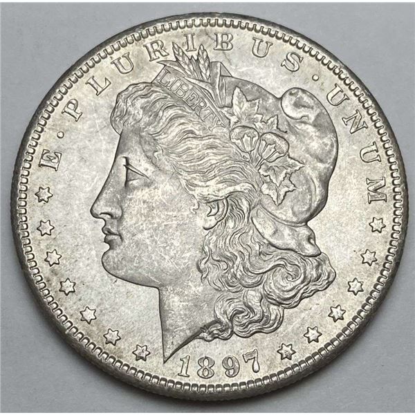 1897-S Morgan Silver Dollar MS63