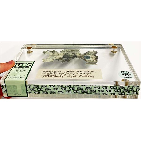 Shipwreck Currency PCGS Certified With Cert / DVD