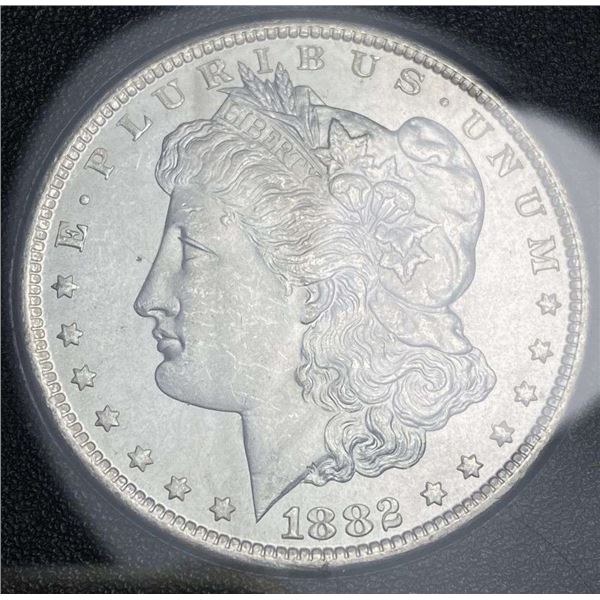 1882-CC Morgan Silver Dollar MS64 GSA