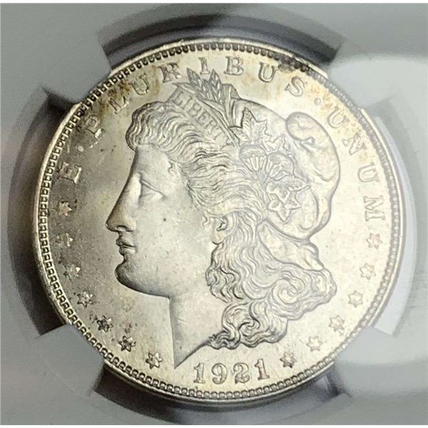 1921 Morgan Silver Dollar NGC MS64