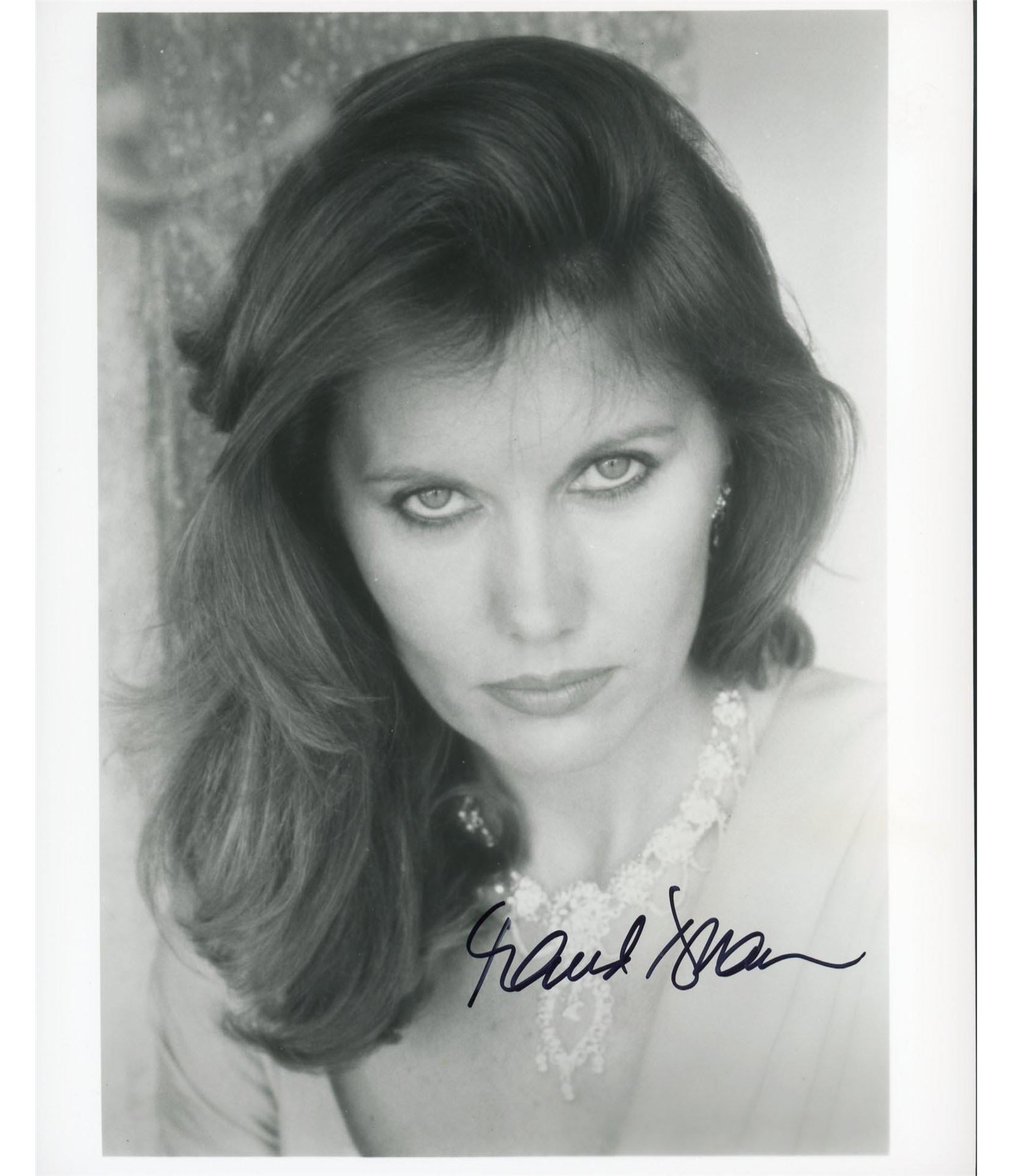 Bond Girl Maud Adams signed photo. GFA Authenticated