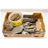 Image 1 : BOX ASSORTED VINTAGE TOOLS