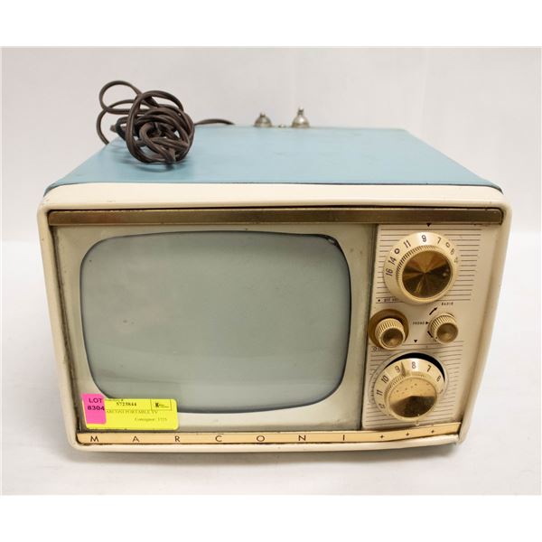 1950S MARCONI PORTABLE TV RADIO