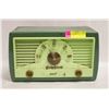 Image 1 : 1950S GREEN BABY CHAMP RADIO FOR REPAIR