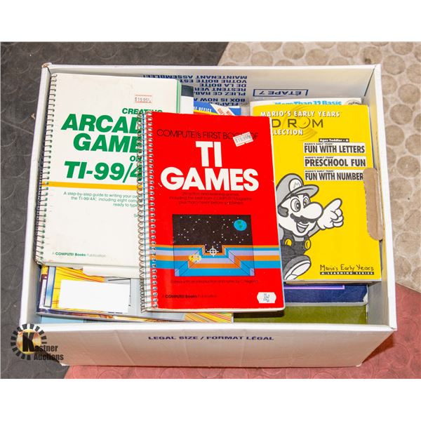 LARGE LOT VINTAGE COMPUTER BOOKS