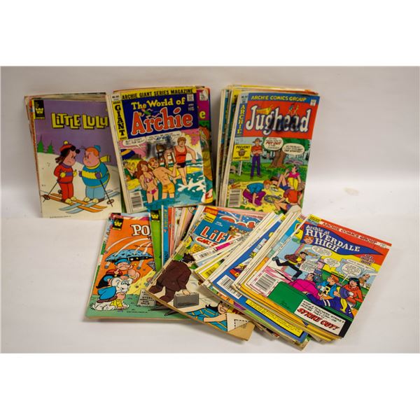 63 VINTAGE ARCHIE AND OTHER COMICS