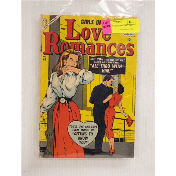 10 CENT LOVE ROMANCES COMIC