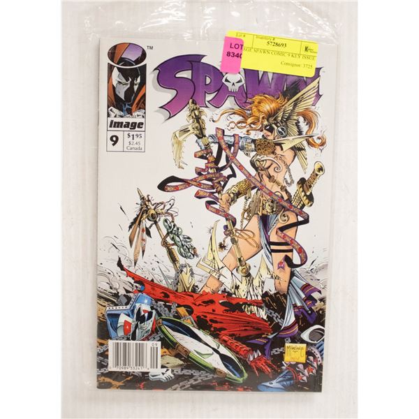 IMAGE SPAWN COMIC 9 KEY ISSUE