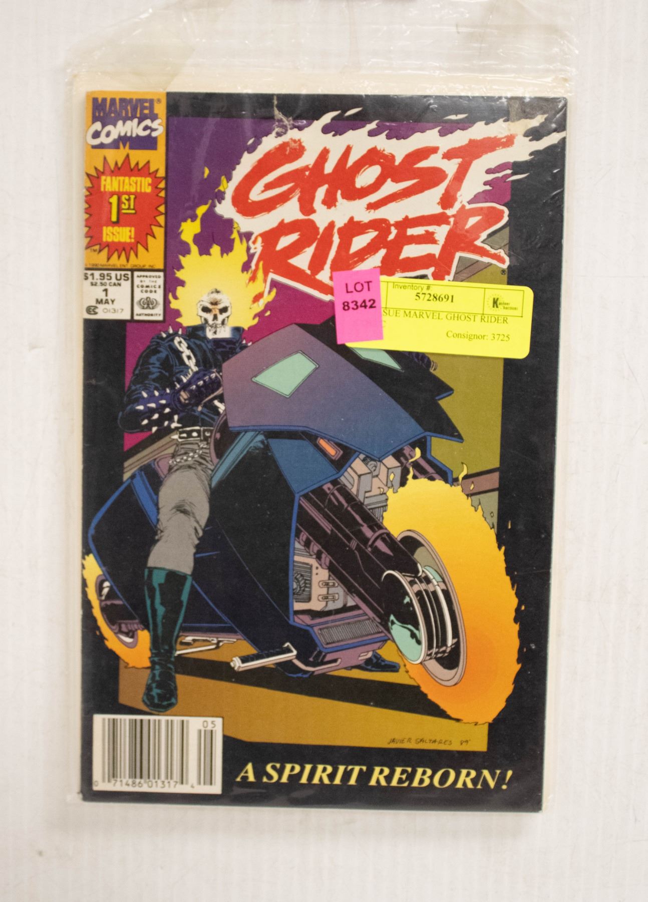 1ST ISSUE MARVEL GHOST RIDER COMIC