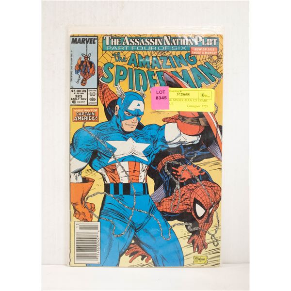 AMAZING SPIDER-MAN 323 COMIC KEY ISSUE