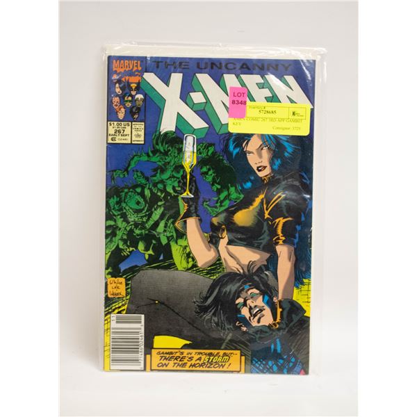 XMEN COMIC 267 3RD APP GAMBIT KEY