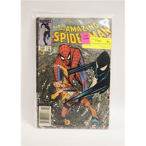 MARVEL SPIDER-MAN 258 KEY ISSUE VENOM