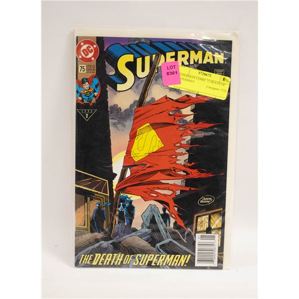 SUPERMAN COMIC 75 DEATH OF SUPERMAN