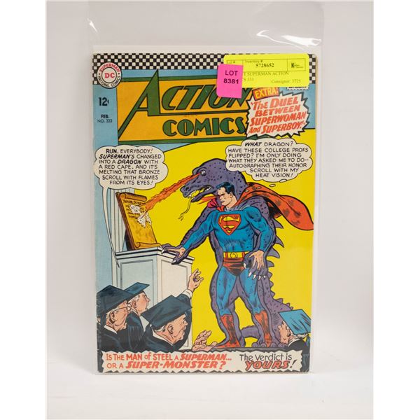 12 CENT SUPERMAN ACTION COMICS 333