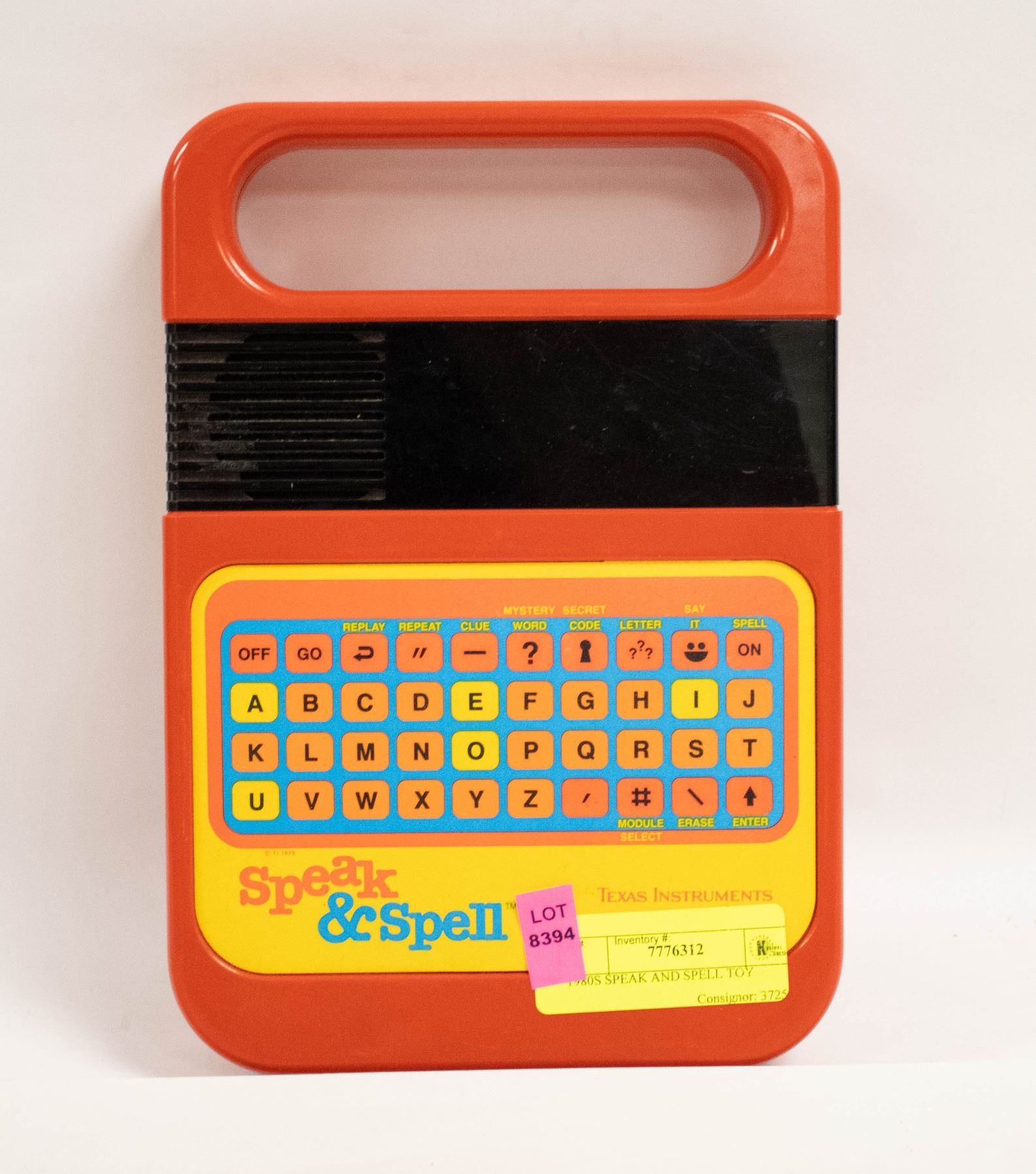 1980S SPEAK AND SPELL TOY 1980s speak and spell toy