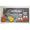 ANTIQUES METAL EVEREADY SIGN TRIMMED