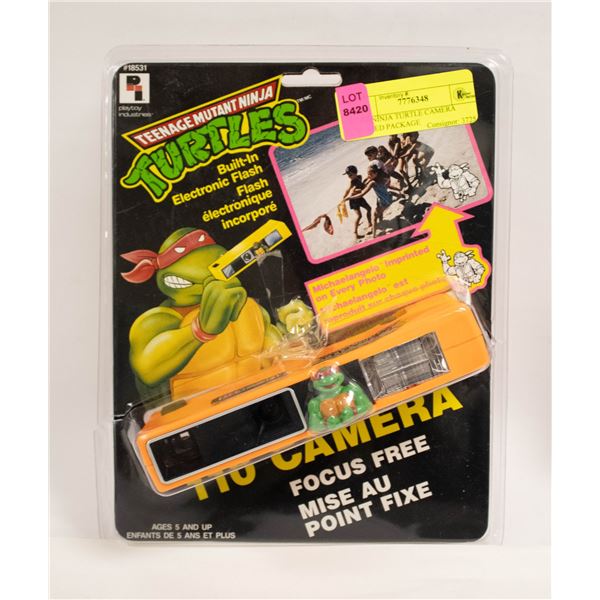 1990 NINJA TURTLE CAMERA SEALED PACKAGE