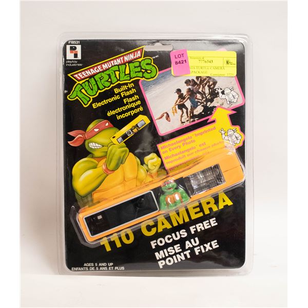 1990 NINJA TURTLE CAMERA SEALED PACKAGE