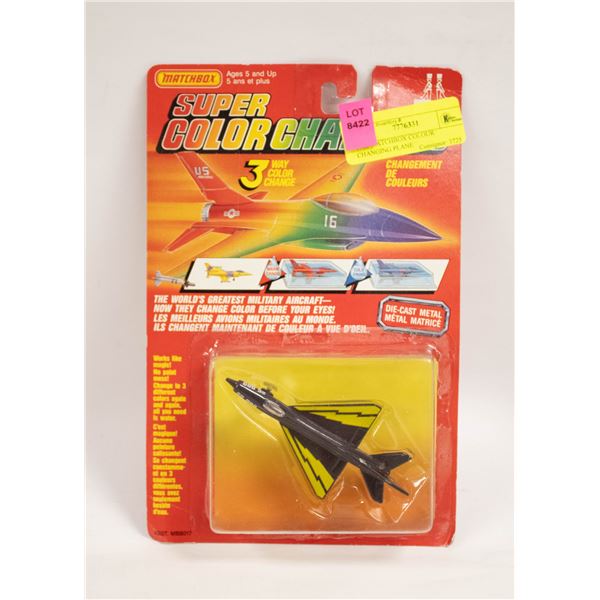 1988 MATCHBOX COLOUR CHANGING PLANE