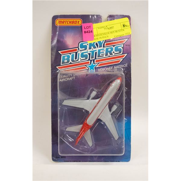 1988 MATCHBOX SKY BUSTER PLANE IN PACK