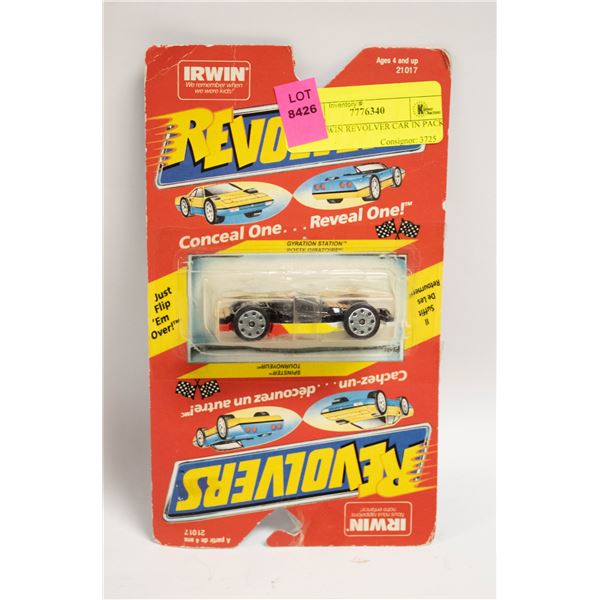 1989 IRWIN REVOLVER CAR IN PACK