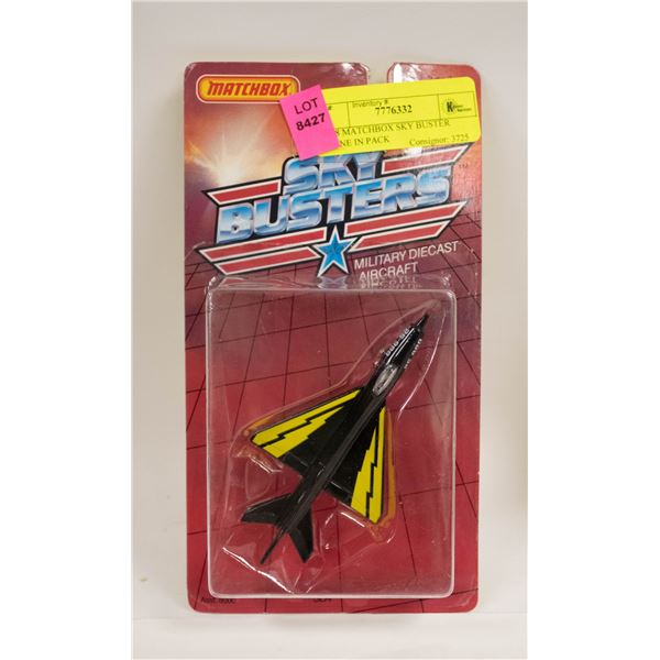 1988 MATCHBOX SKY BUSTER PLANE IN PACK